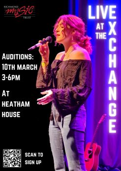 Live at The Exchange Audition Flyer
