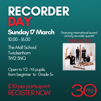 Recorder Day flier image